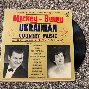60's "Mickey and Bunny" Ukrainian-Canadian Pop Duo Record - 60's Folk Album